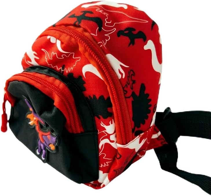Adorable Mini Dinosaur Crossbody Bag Red
