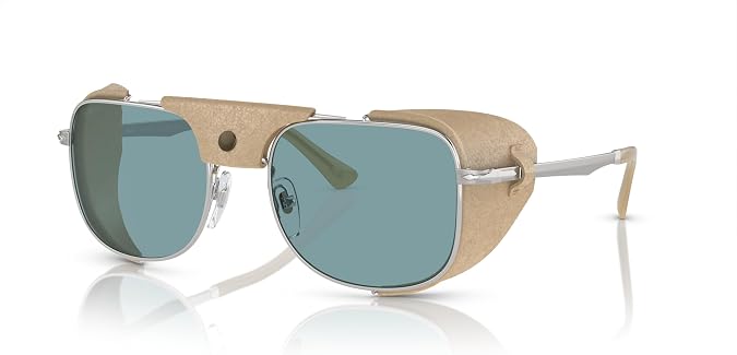 Persol mens Po113sz Rectangular Sunglasses