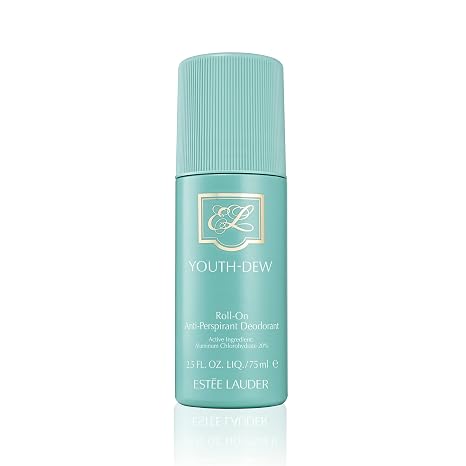 Estee Lauder Youth-Dew Roll-On Anti-Perspirant Deodorant with Notes of Rose, Spices & Patchouli, 2.5 Ounce