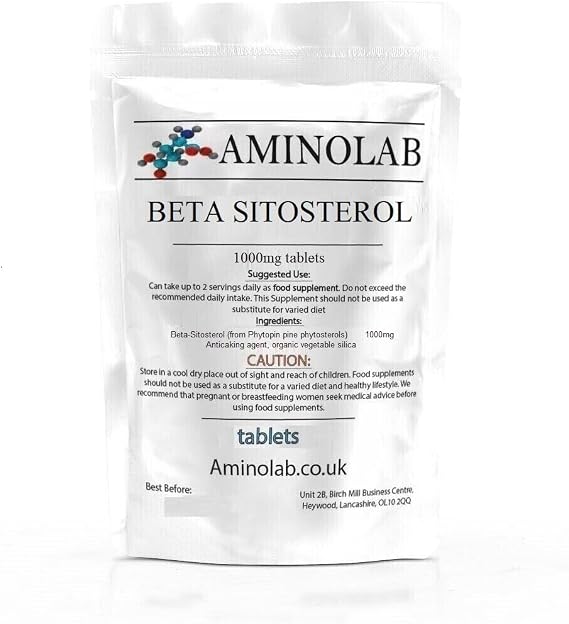 Beta Sitosterol 1000mg 60 Tablets