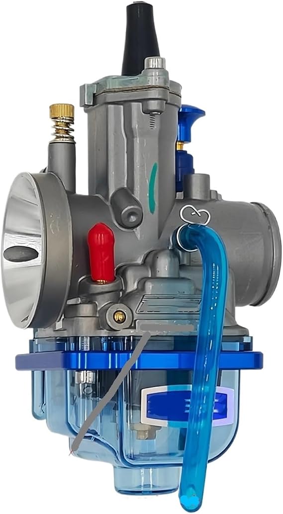 Carburetor PWK28 Compatible With KTM 65 SX 85 SX Compatible With Kawasaki KX65 KX85 KX100 KX125 KX 100 85 65 125 28mm Carburateur PWK With Blue Cover Gaznik