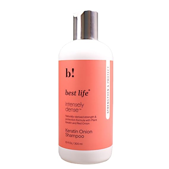Keratin Onion Shampoo for Hair Growth & Hair Fall Control - With Red Onion Extract and Kalonji 250 ml (Pack of 1) red