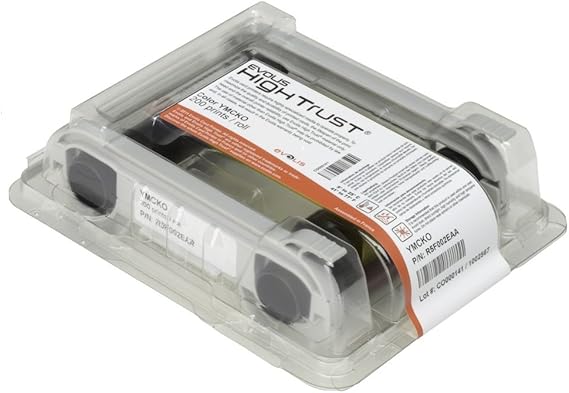 Evolis Colour ribbon (YMCKO) for: Primacy, Zenius, up to 200 cards, R5 °F0 02EAA Frame