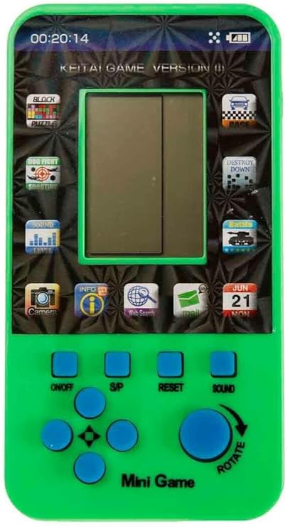 Mini Tetris Retro El Oyun Konsolu, 23 Oyun Modu, Nostalji Oyuncak
