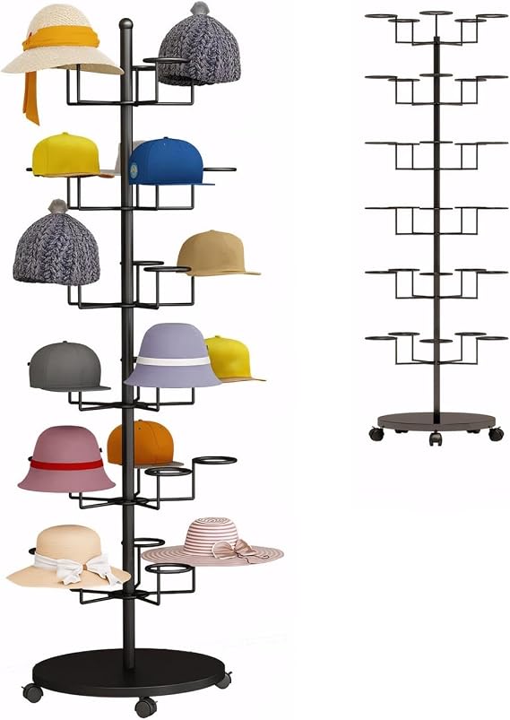 Hat Rack Stand for Multiple Hats