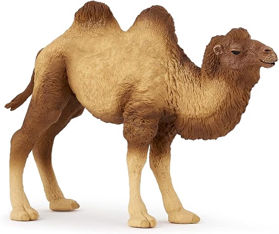 Papo Realistic Bactrian Camel Figurine, Wild Life Collection, Kids Ages 3+