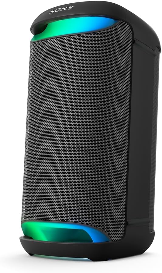 Sony SRS-XV500 Portable Bluetooth Wireless Karaoke Party Speaker | 20 Hr Battery with Quick Charging, IPX4 Splash Resistant, Ambient Lights, Illuminated Touch Panel, Comfortable Handle