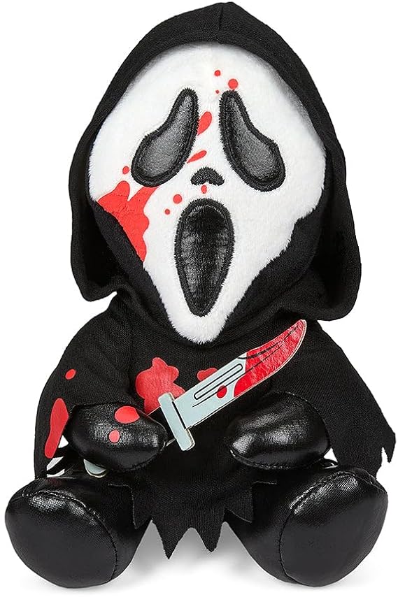 Kidrobot Bloody Ghost Face Phunny Plush