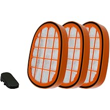 SUPERVAC Philips Speedpro Max Compatible Hopper Filter 3 Pieces, Pipe Button Gift