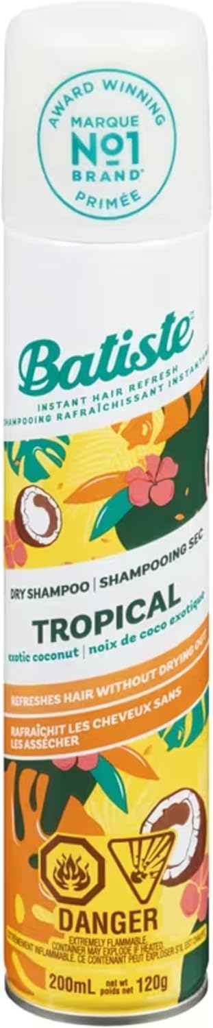 Batiste Tropical Dry Shampoo 200 ml