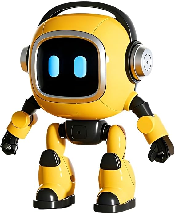 Ellniges]Ai Robot, Emo Robot Toys, gpt, Gift for People with Dementia,Learning Educational Interactive Toys,AI-Powered Smart Robot | for Adults Kids Boys Girls Birthday Holiday Parties