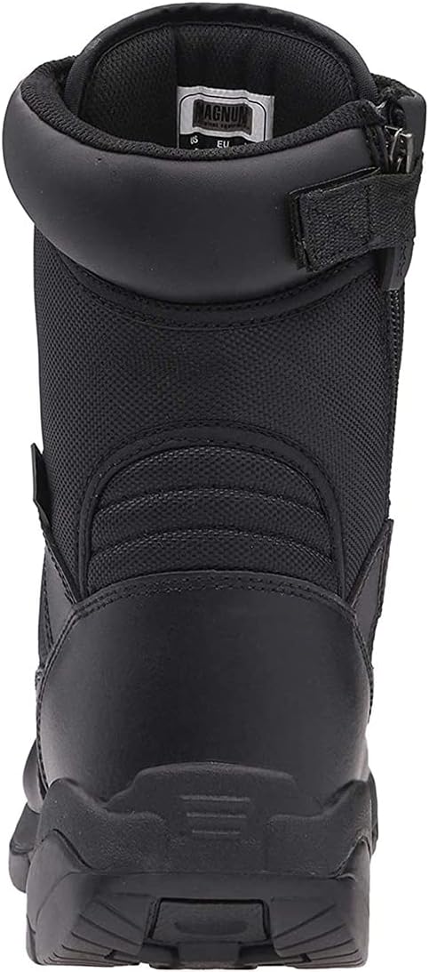 Magnum Mens Panther 8 Side Zip Military Combat Boots 31cm Black, Black