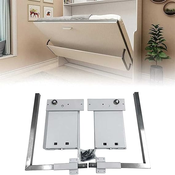 Murphy Bed Mechanism Kit - DIY Space-Saving Hardware for Wall Beds, Ideal for Small Homes, Lofts, Bachelor Apartments, and Modern Hotels