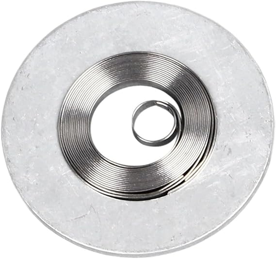 Watch Movement Mainspring for Seiko NH35 NH36 7009 7S26, Metal Spring Replacement Part for Watch Repair and Maintenance, Silver Finish