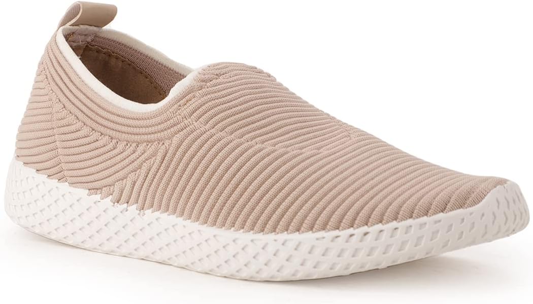 BATA Womens Lightweight Fashion Casual Sneakers, Breathable Mesh Slip On Shoes with Cushioned Insole, Comfortable for Walking, Running, Tennis, Daily Wear, Work, Travel & Light Exercise