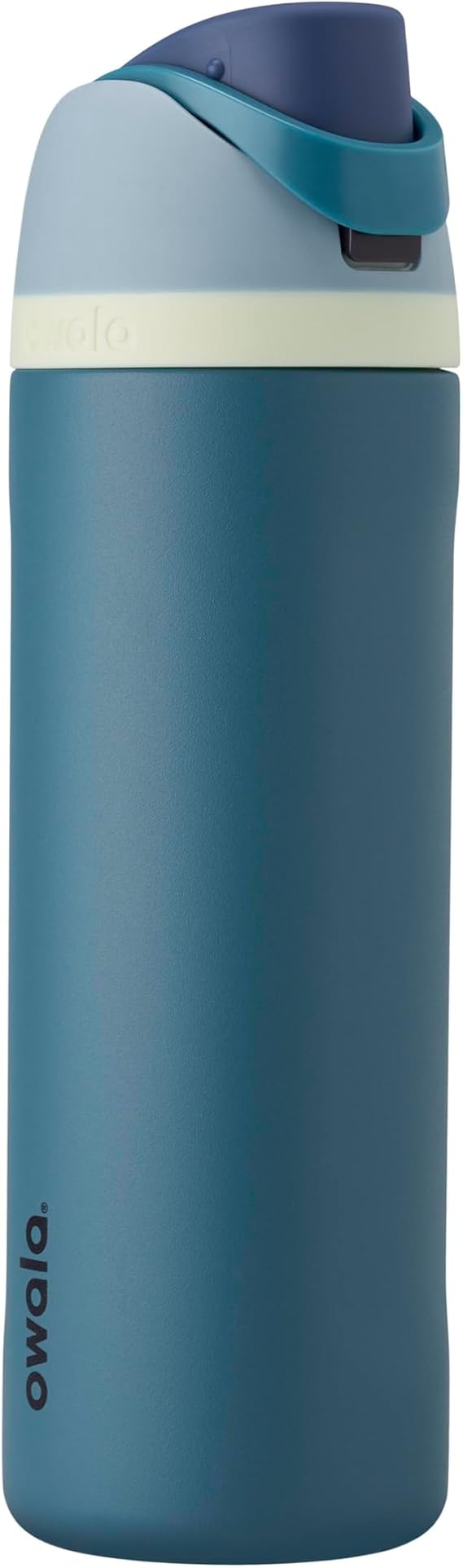 Owala FreeSip Insulated Stainless Steel Water Bottle with Straw for Sports and Travel, Leak Proof, BPA-Free, 710ml, Denim