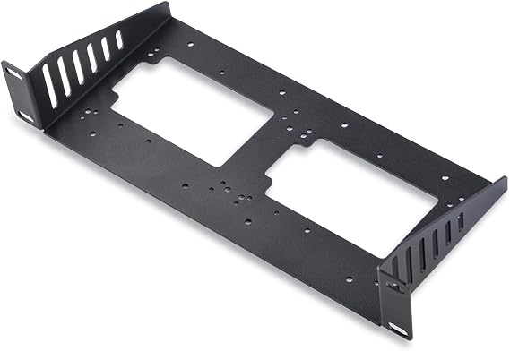 GeeekPi 10 inch 1U SBC Rack Shelf, Supports Raspberry Pi/Jetson Nano/RockPi 5B/Dev Board and 2.5 Inch HDD/SSD, for DeskPi RackMate T1/T0/T2/T0 Plus/T1 Plus/TL1 Server Cabinet and 10 inch Server Rack