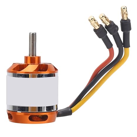 D2836 Motor, Brushless Motor Easy to Replace Metal Lightweight for FixedWing Airplane(750KV)