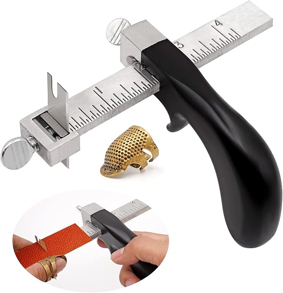 Leather Strap Cutter Cutting Working Tools Leather Crafting Tools and Supplies for Professional Leather Tooling Kit Belt Cutter
