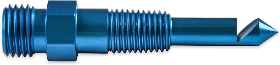 NOS 13500 Blue Anodized Aluminum Fan Spray Nozzle