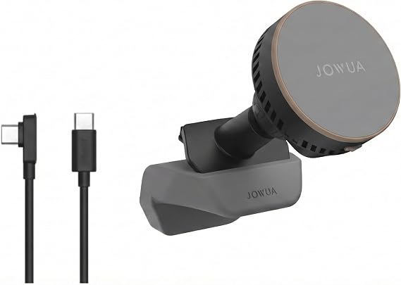 Jowua Active Cooling Magnet Car Mount for Air Vents (Model 3 Highland & Model Y Juniper) Compatible for magsafe, Wireless Charging