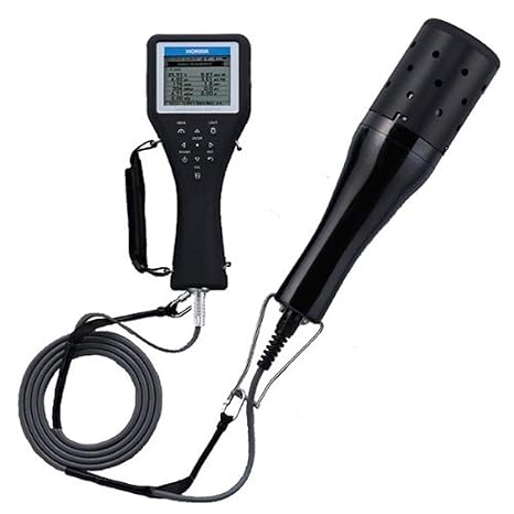 HORIBA U-52 (6 ft /2m Cable) Multiparameter Water Quality Meter pH/ORP/Dissolved Oxygen/Conductivity/Salinity/TDS/Seawater Gravity/Temp/Turbidity