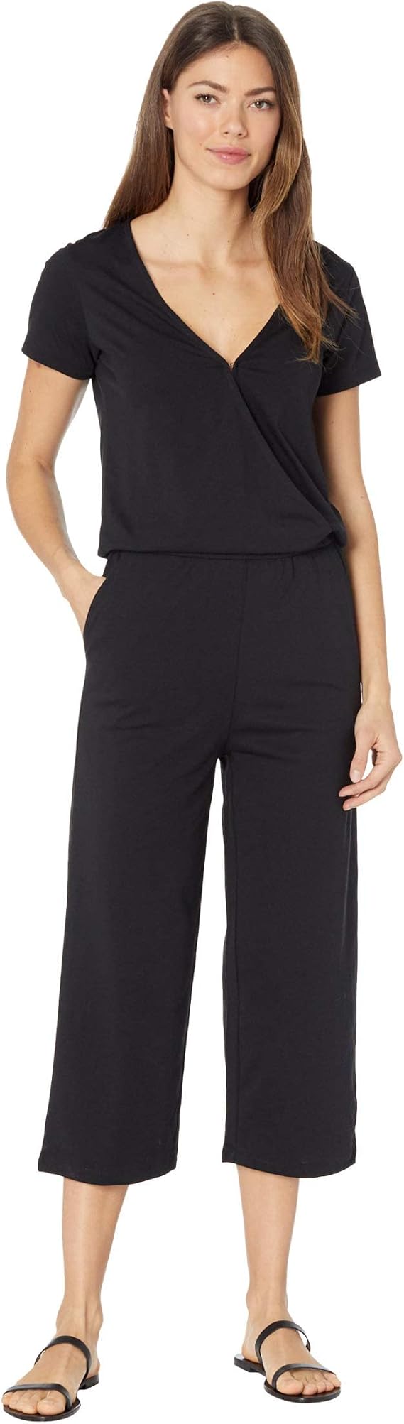 Womens Blakely Shortsleeve Knit Jumpsuit