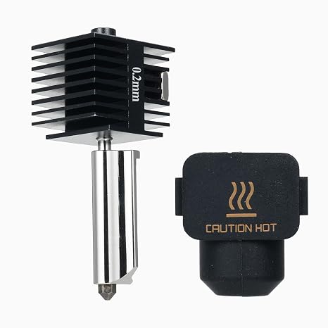 Bambu LAB A1 MINI HOTEND KIT Replacement EFFICIENTLY for 3D Printer Enthusiasts (0.2mm)