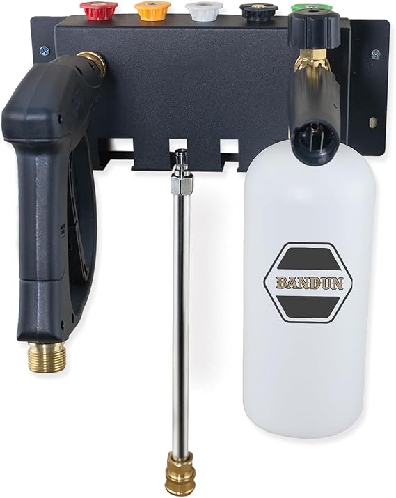 Pressure Washer Gun & Nozzle Storage Holder