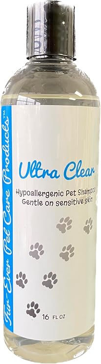 Ultra Clear Hypoallergenic Pet Shampoo (UC16oz)