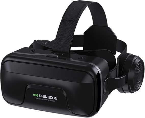 VR Virtual Reality Headset, 3D VR Set for Adult & Kids VR Goggles for 3D Movie Video Game Playing VR Glasses for iPhone 16 15 14 13 Pro Max Plus Samsung Galaxy S24 S23 S22