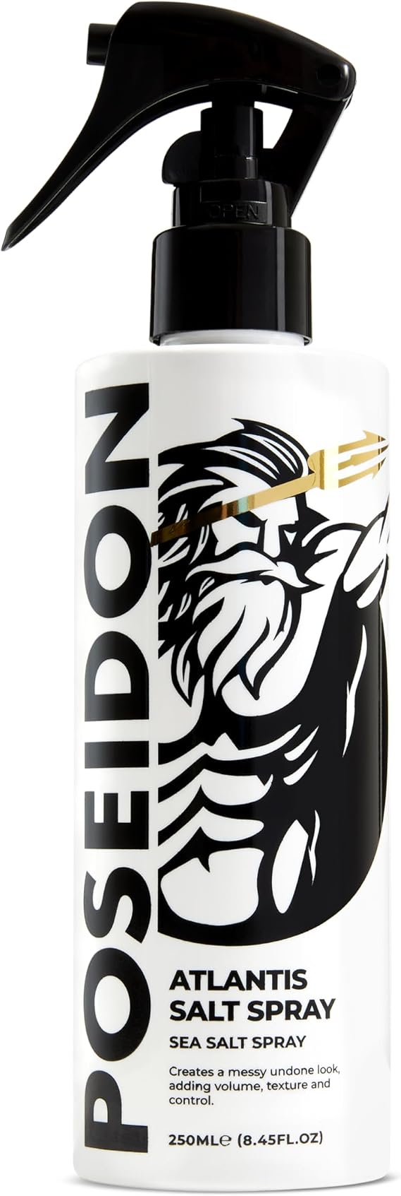 Sea Salt Spray for Men, 250ml – Creates Textured Waves with Refreshing Coconut Scent, Includes Free Styling Guide