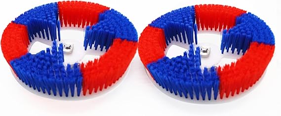 Solar Panel Automatic Cleaning Brush Discs-Two, Suitable for ZNZHNSI Solar Panel Double-Head Automatic Cleaning Brush Replacement
