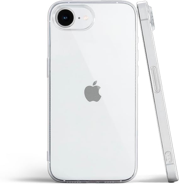 totallee Clear iPhone 16e Case & iPhone 17e Case, Thin Cover Ultra Slim Minimal (Transparent)