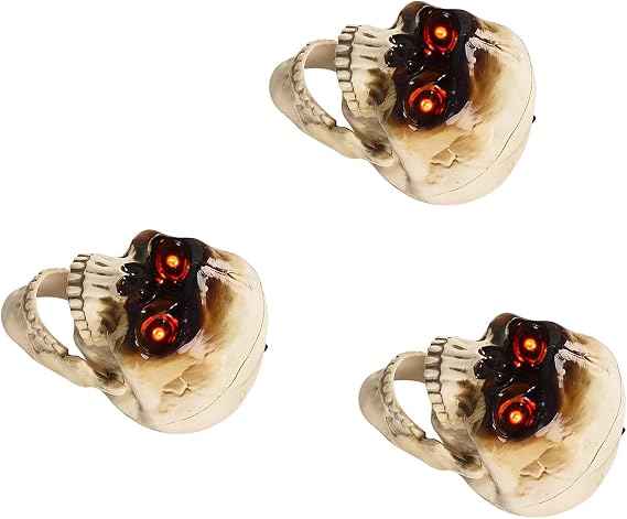 Halloween Decorations With Motion Sensors Skull Haunted Houses Decors Hanging Halloween Decors Outdoor Indoor Animated Hanging Decorations