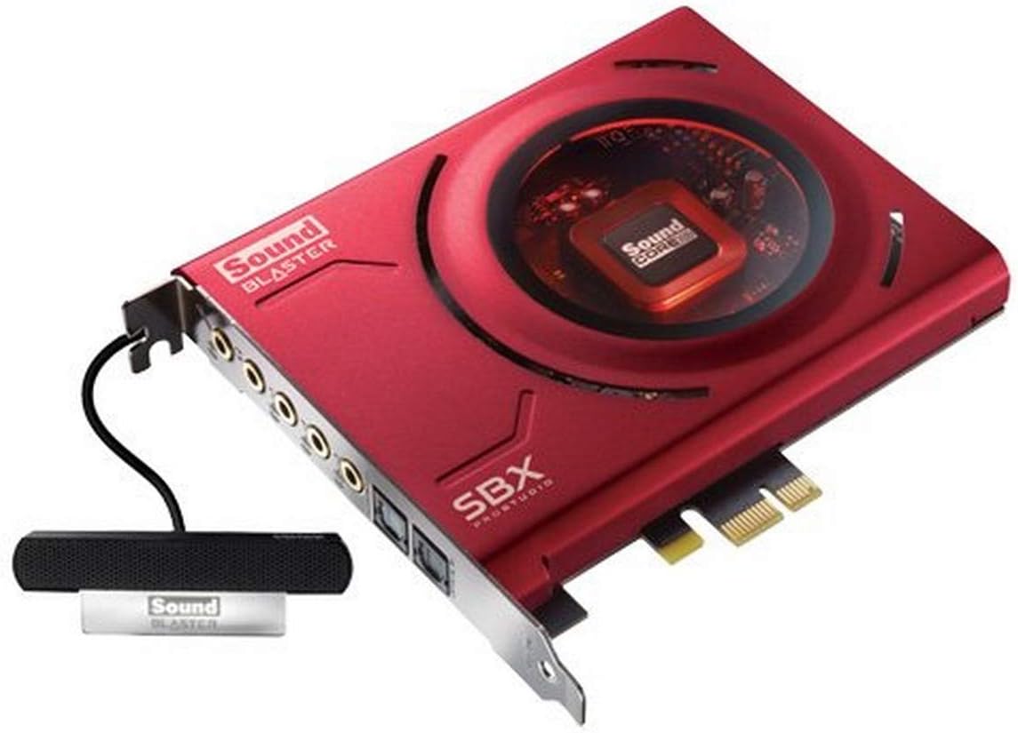 Sound Blaster Z PCIe Gaming Sound Card with High Performance Headphone Amp and Beam Forming Microphone
