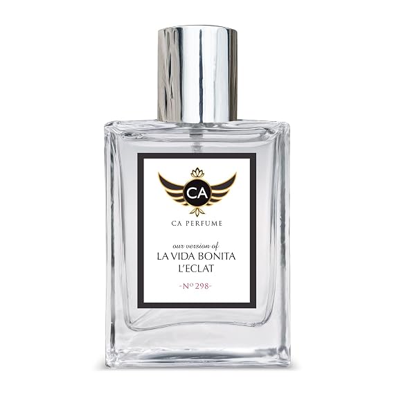 CA Perfume Impression of La Vida Bonita L'eclat for Women Floral Fruity Fragrance Long Lasting Womens Perfume Eau De Parfum 1.7 Fl Oz 50ml