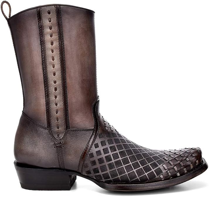 Cuadra Men's Boot in Genuine Leather with Zipper