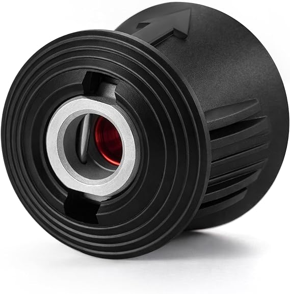 YUET High Pressure Washer Quick-Fitting Pipe Coupling Union A M22 14MM Hose Adaptor Connector Adapter Upgraded Metal Core for Black & Decker/LAVOR Washer LAVOR/Black & Decker