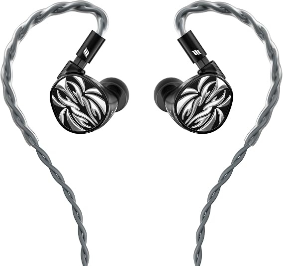 Letshuoer Ember 14.8mm Large Planar Magnetic Hi-Fi in-Ear Monitors, HiFi Wired in Ear Earbuds, Planar IEM with Detachable monocrystalline Copper Cable for Audiophiles Musicians Studio