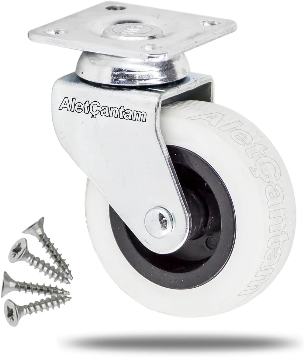 50Mm Bilyalı Mobilya Tekeri Masa Sehpa Dolap Tekerlek - 4 Adet, 01397101101101