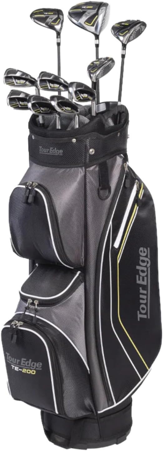 Tour Edge Golf TE-200 Complete Set with Bag Uniflex