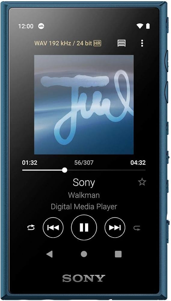 Sony Walkman 16GB A Series NW-A105: Hi-Res compatible / MP3 player / Bluetooth / microSD compatible Touch panel equipped Maximum 26 hours continuous playback 360 Reality Audio playback possible model