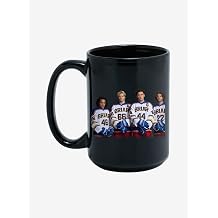 Hot Topic Off Campus Briar University Hawks Hockey Team 15oz Mug BLACK 15OZ
