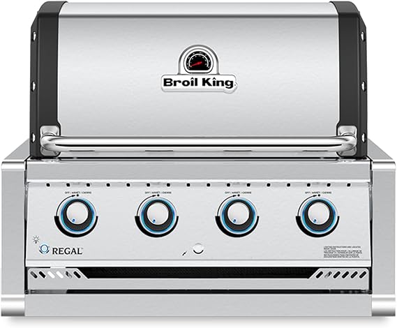 Broil King 885714 Regal S 420 4-Burner Built-In Propane Gas Grill Head