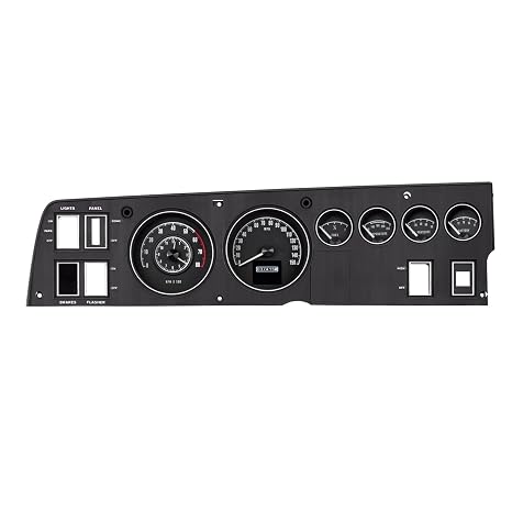 Dakota Digital RTX-68D-CHG-X Retrotech Gauge Instrument System Compatible with 1968-70 Charger, Super Bee, 1969-70 Coronet R/T and 1970 Plymouth GTX and Road Runner