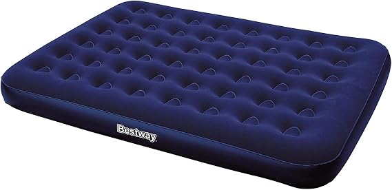 Bestway Flocked Queen Airbed without Inflation Pump, 80 x 60 x 8.5"