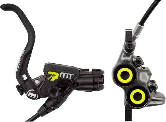 Magura MT7 2701445 Bicycle Brake 1-Finger HC Lever Left/Right 2,200 mm Cable Length Single Brake Including Accessories Black One Size
