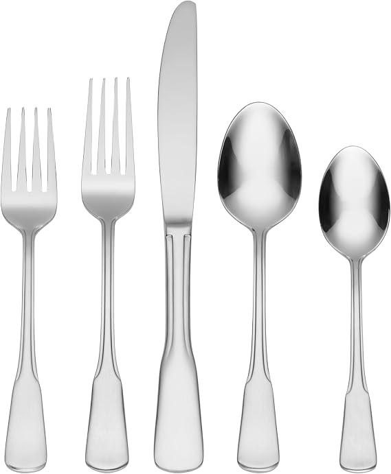 Oneida Colonial Boston 20-Piece 18/0 Silverware Set for 4, Flatware