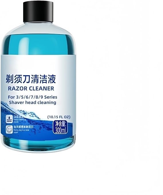 300ml Razor Cleaning Liquid Compatible With Braun Clean & Renew Refill Cartridges CCR2 CCR4(1 pcs)
